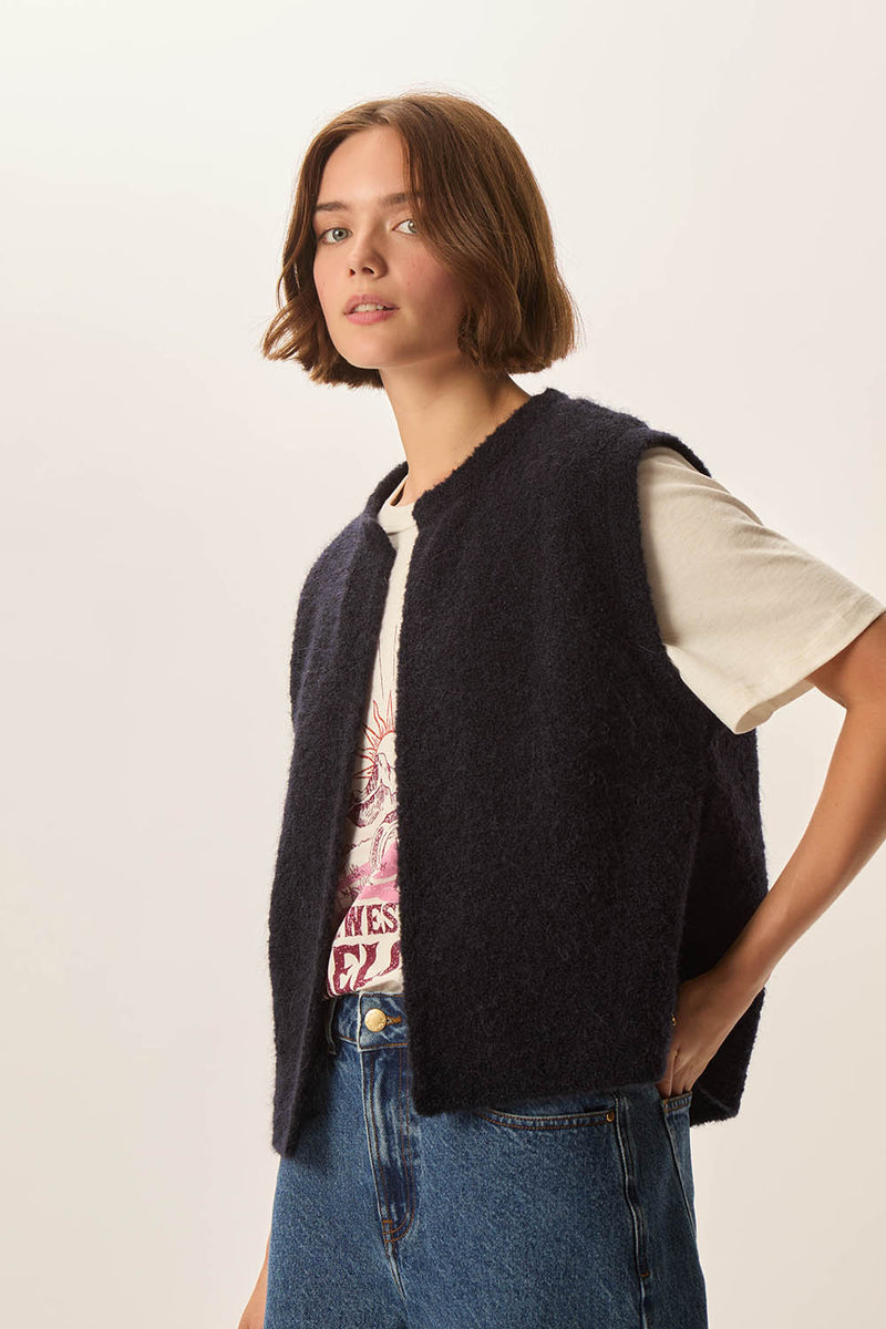 Gilet Achille Marine