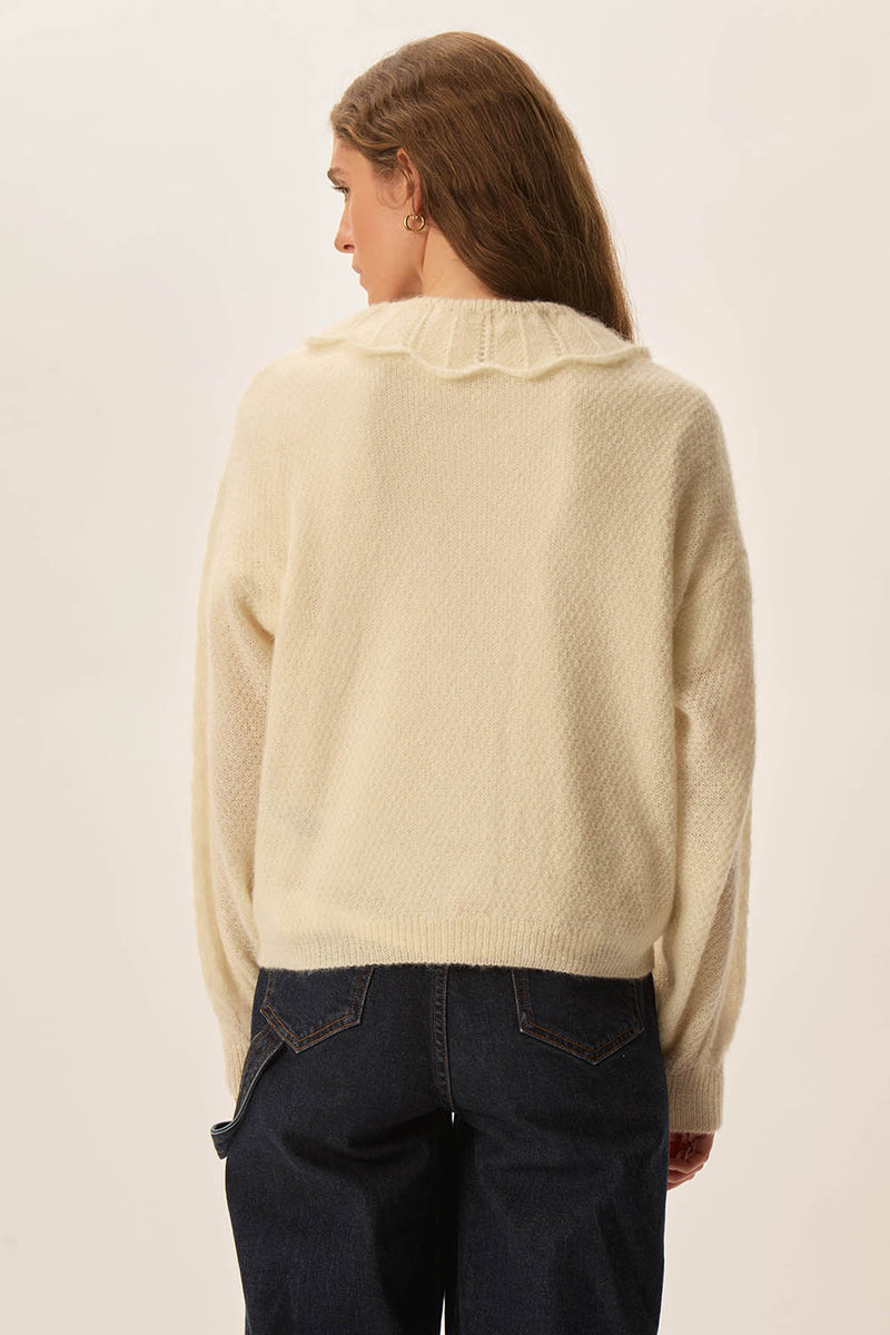 Gilet Capucine Creme