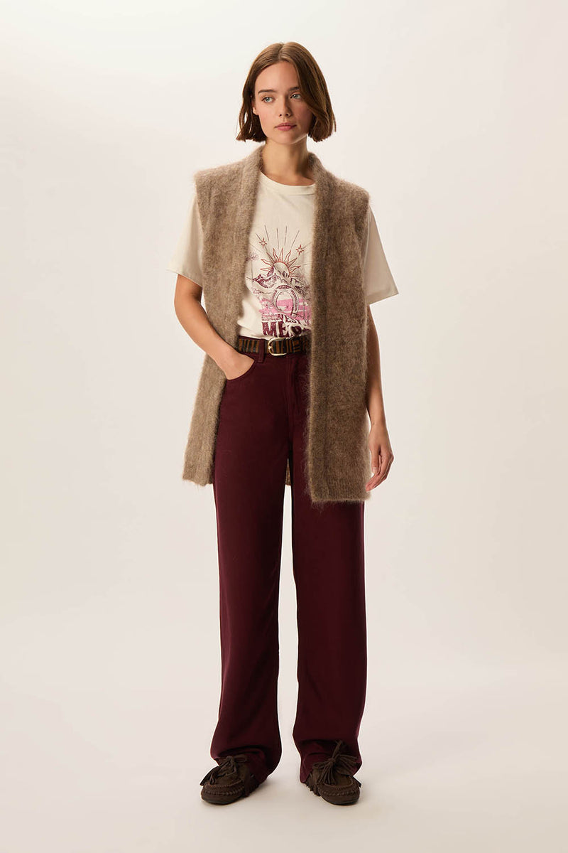 Gilet Alvine Loup