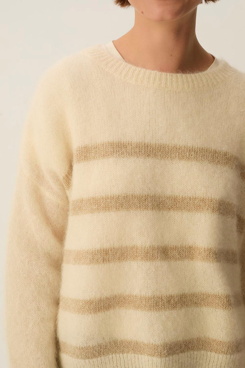 Pull Aleo Creme/Dore - 25 ans