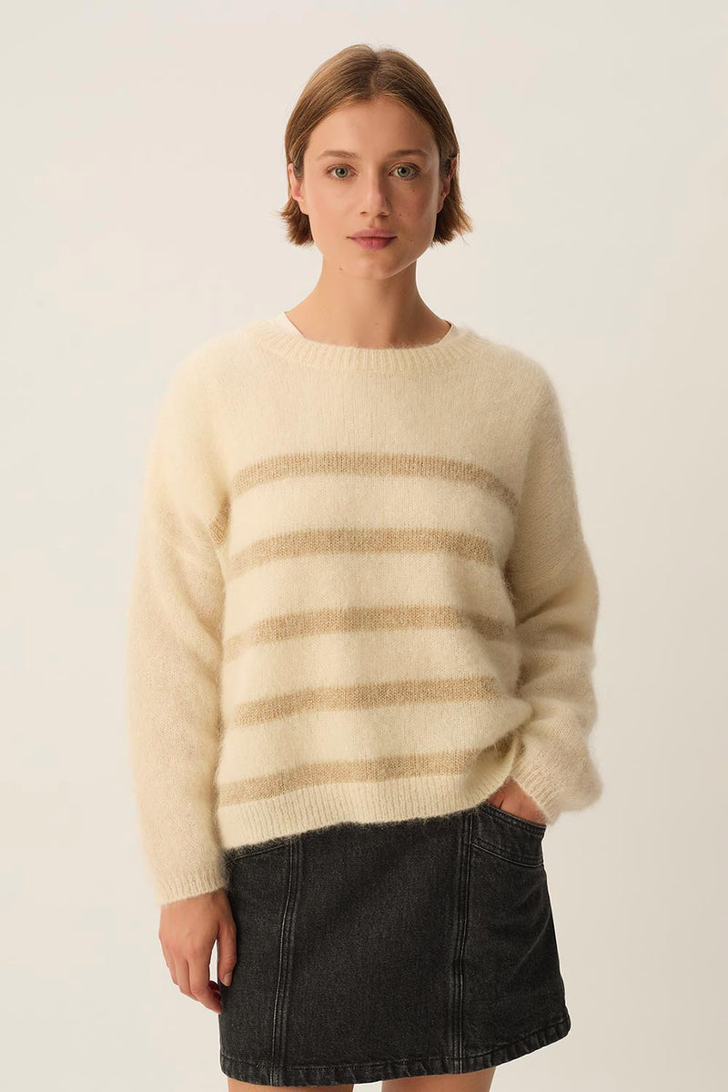 Pull Aleo Creme/Dore - 25 ans