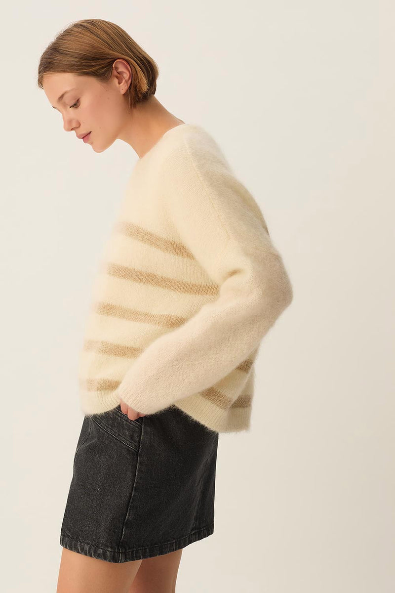 Pull Aleo Creme/Dore - 25 ans