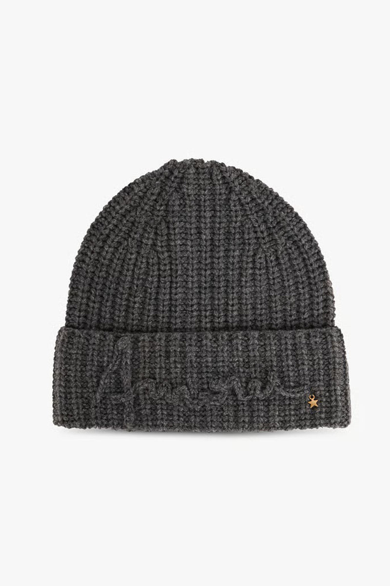 Beanie hat Dotty Anthracite