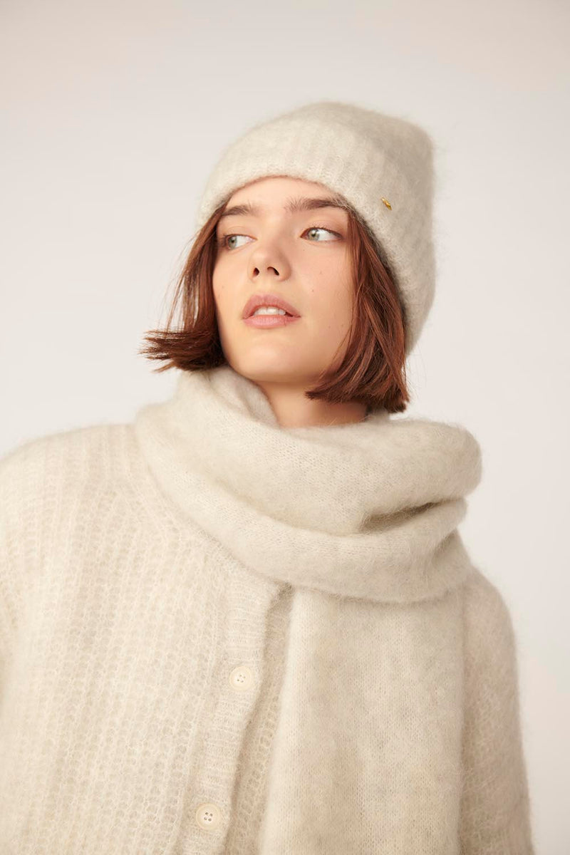 Echarpe Alouette Gris Chine