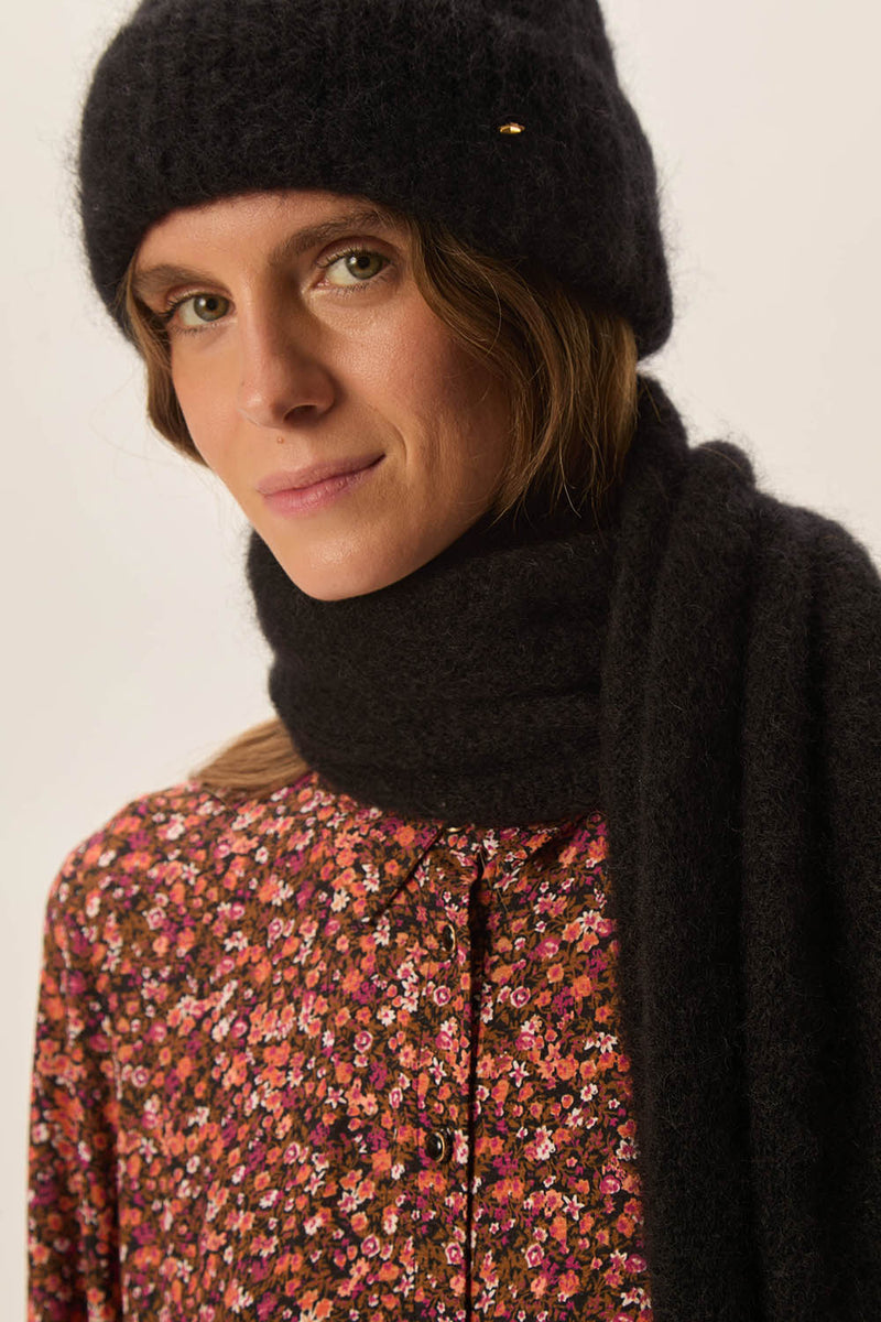 Echarpe Alouette Noir