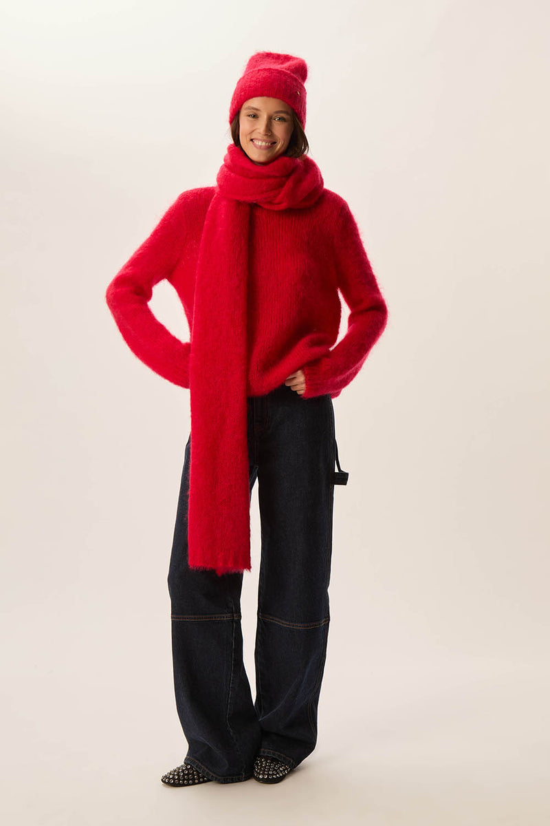 Scarf Charlette Carmin