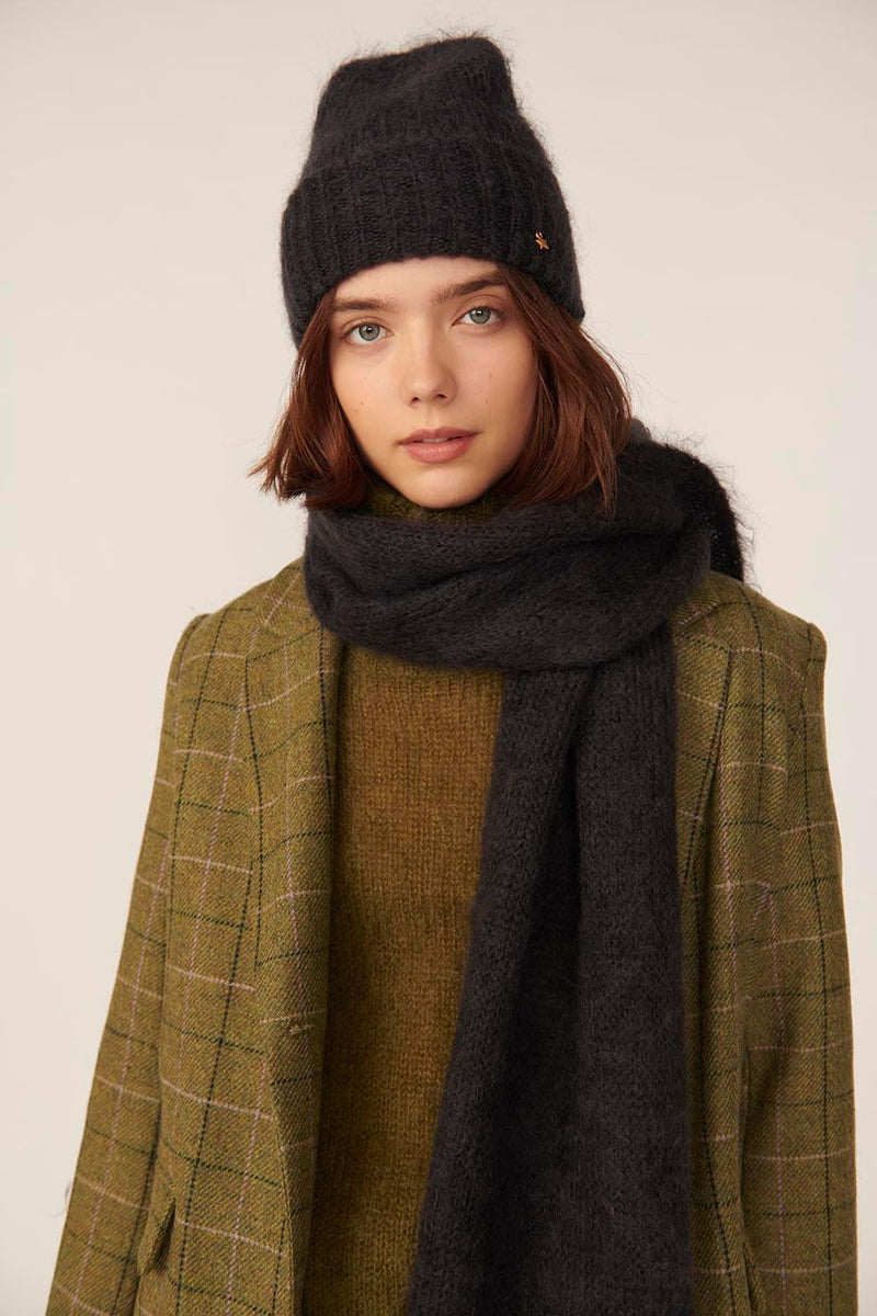 Beanie hat Chouchou Ardoise