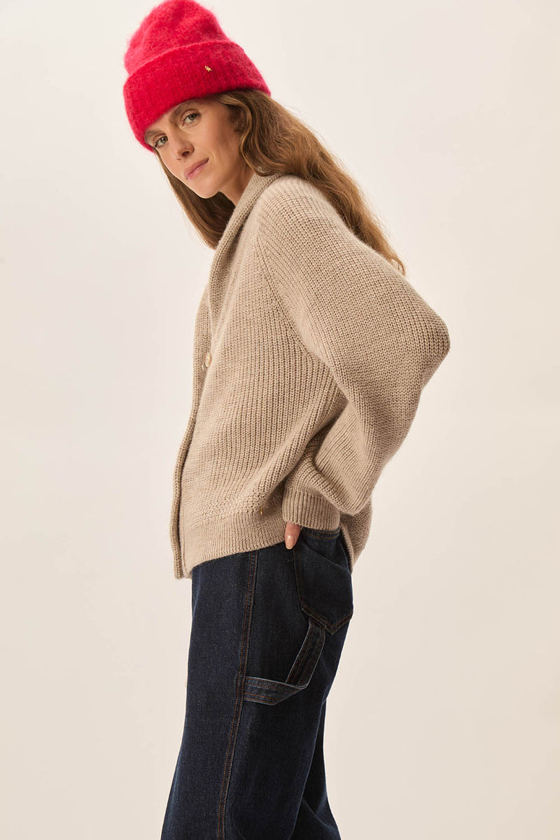 Beanie hat Chouchou Carmin