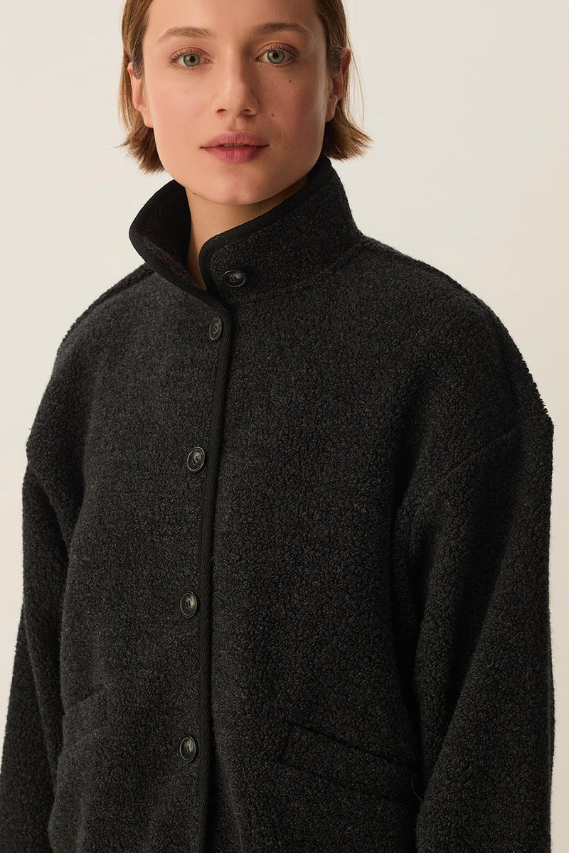 Veste maille Zlavina Anthracite