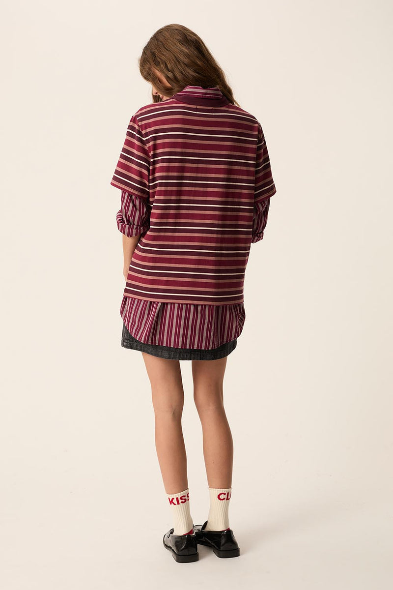 Tee-shirt Filipa Multico Griotte/Ruby