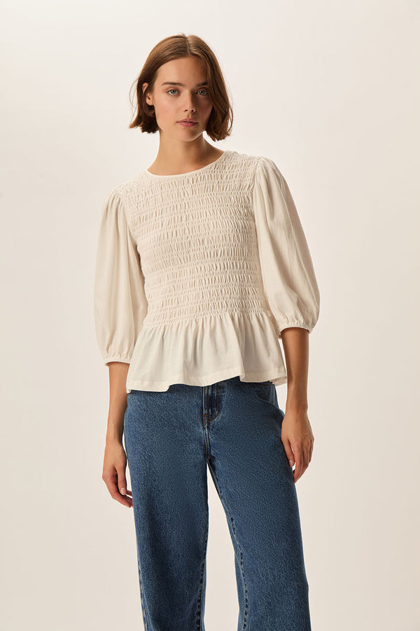 Tee-shirt Hanaelle Ecru