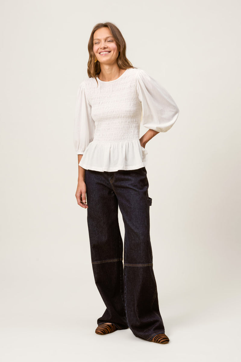 Tee-shirt Hanaelle Ecru
