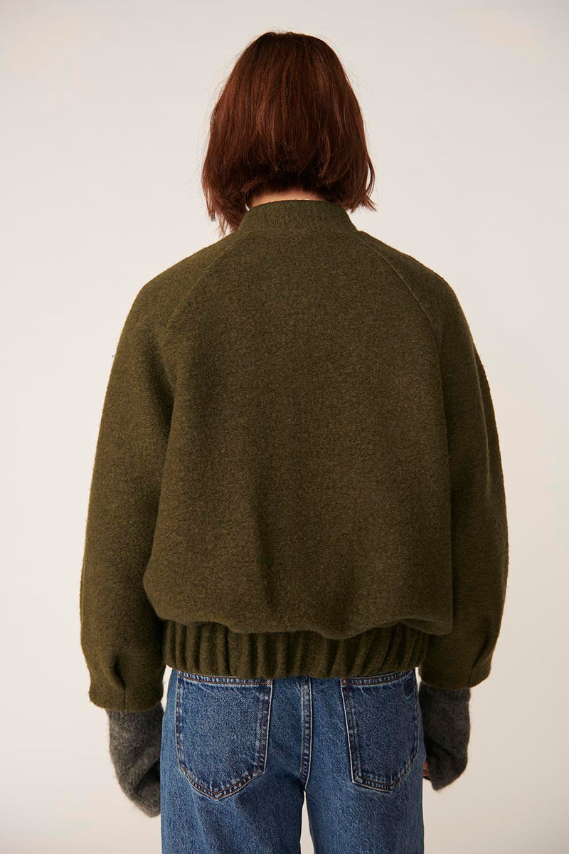 Veste maille Hildou Pickle