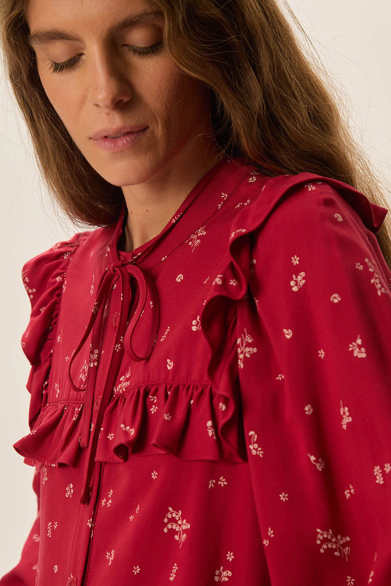 Blouse Egine Cherry
