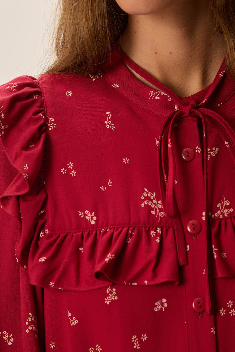 Blouse Egine Cherry