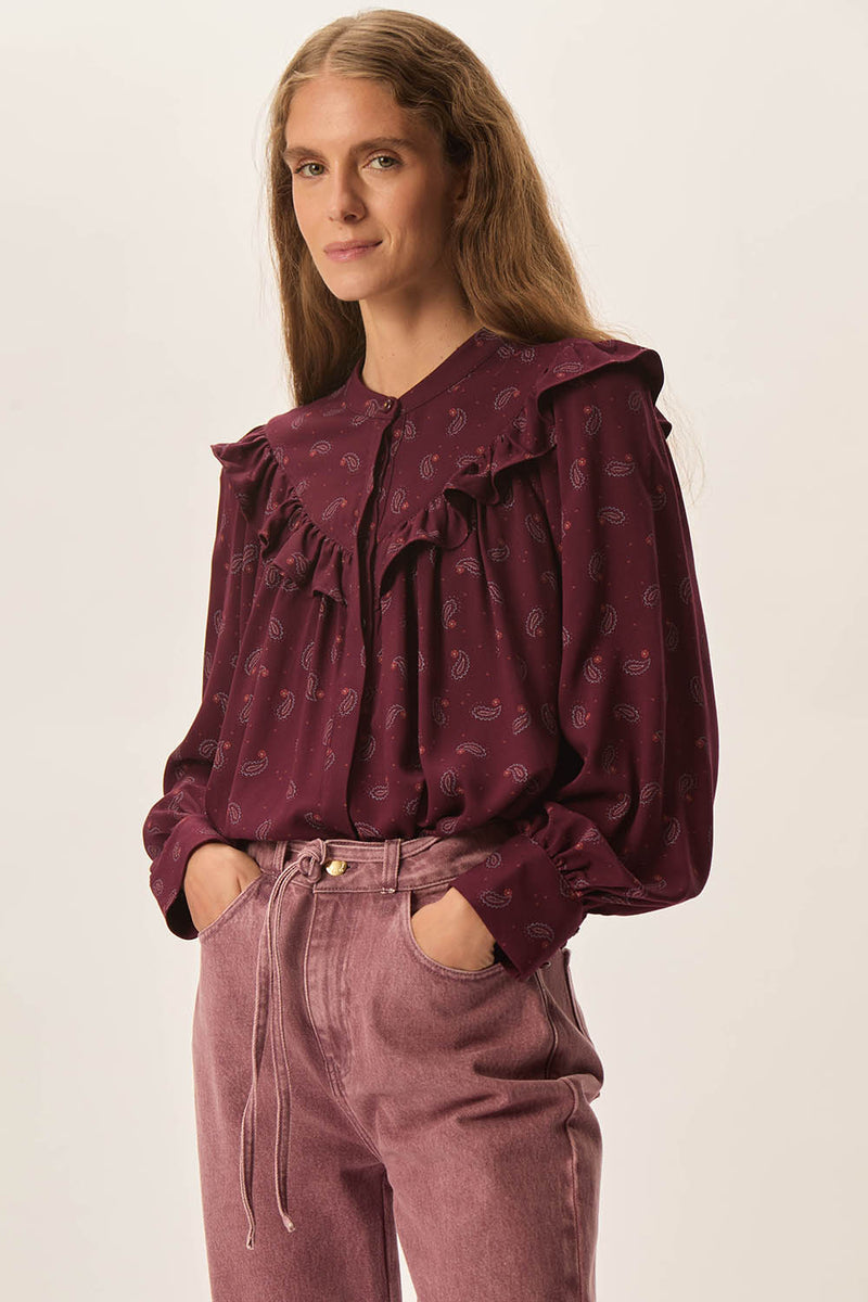 Blouse Elya Paisley