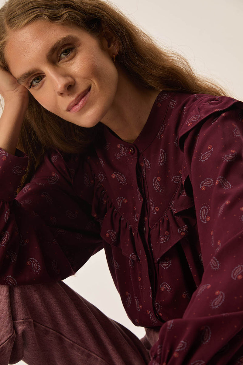 Blouse Elya Paisley
