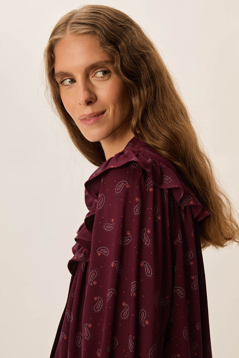 Blouse Elya Paisley