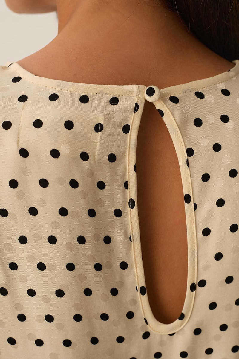 Top Yelena Pois Jacquard