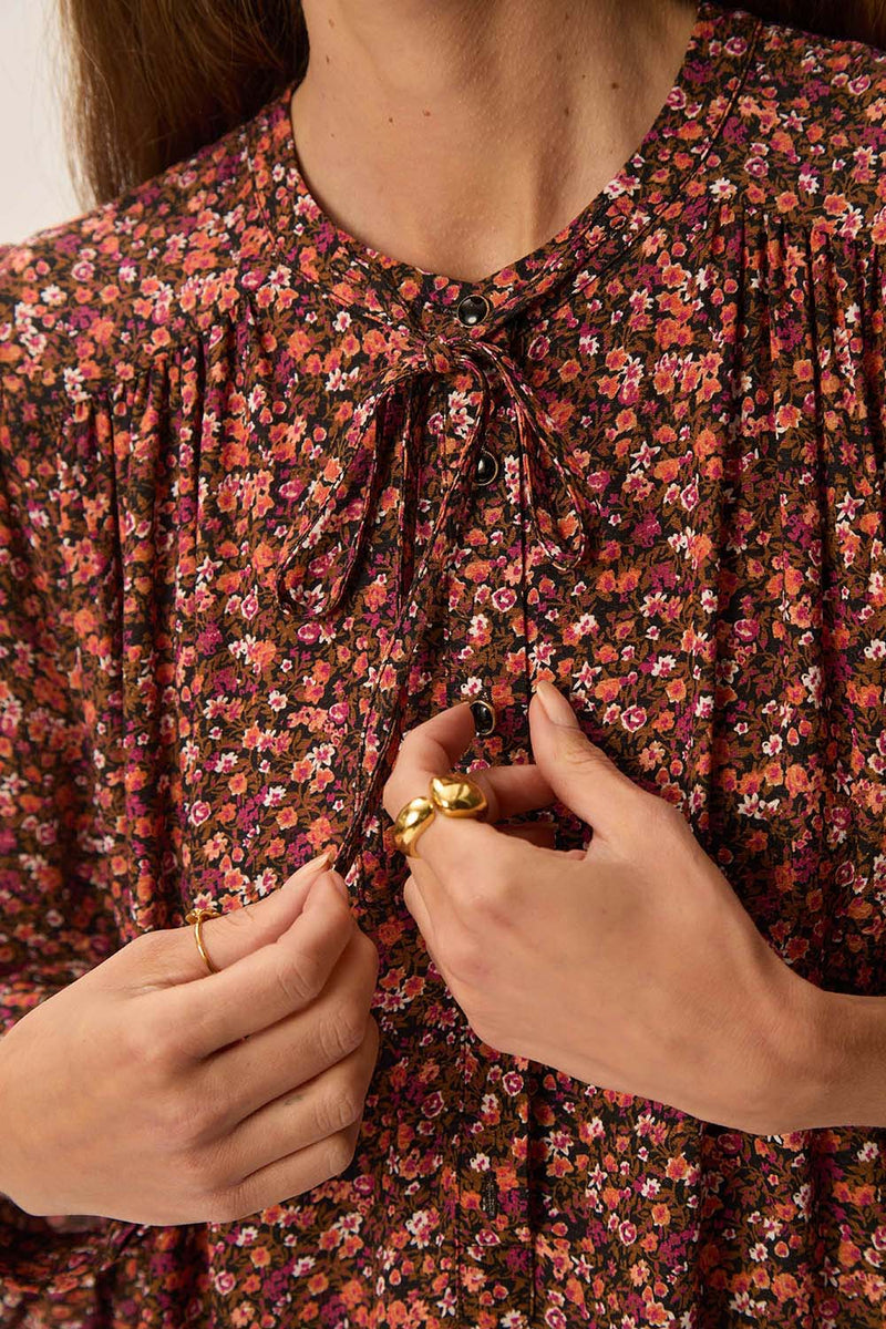 Robe Elinou Aubepine