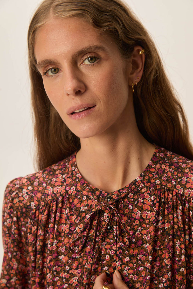 Robe Elinou Aubepine