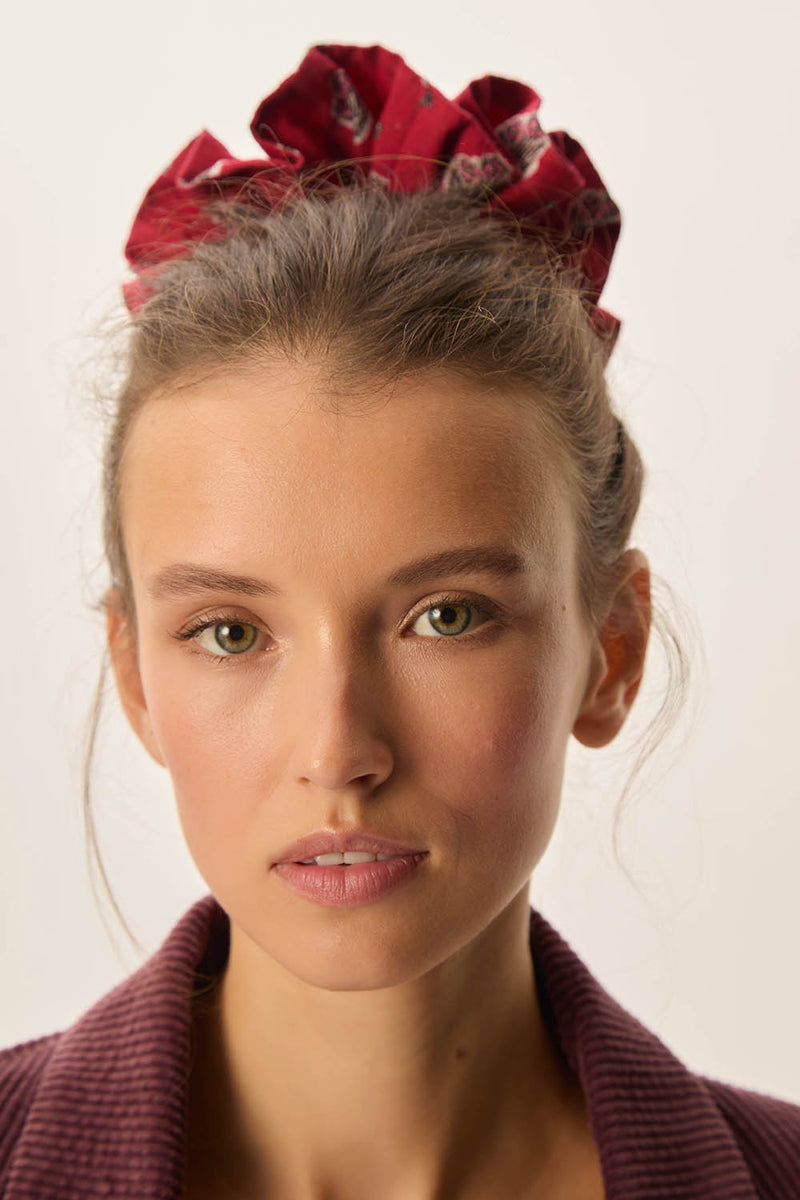 Accessoire cheveux Wanda Pavot