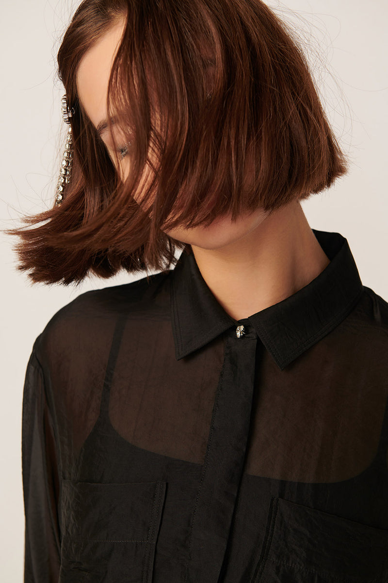 Chemise Sodisco Noir