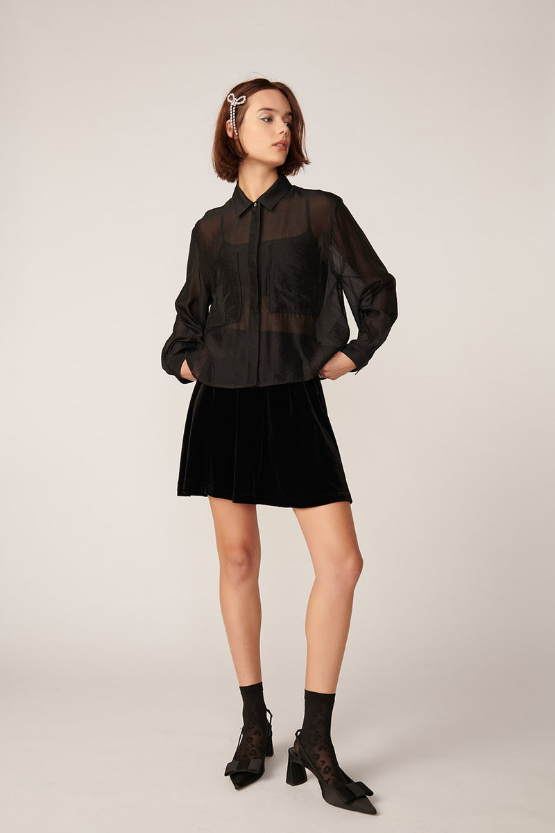 Chemise Sodisco Noir