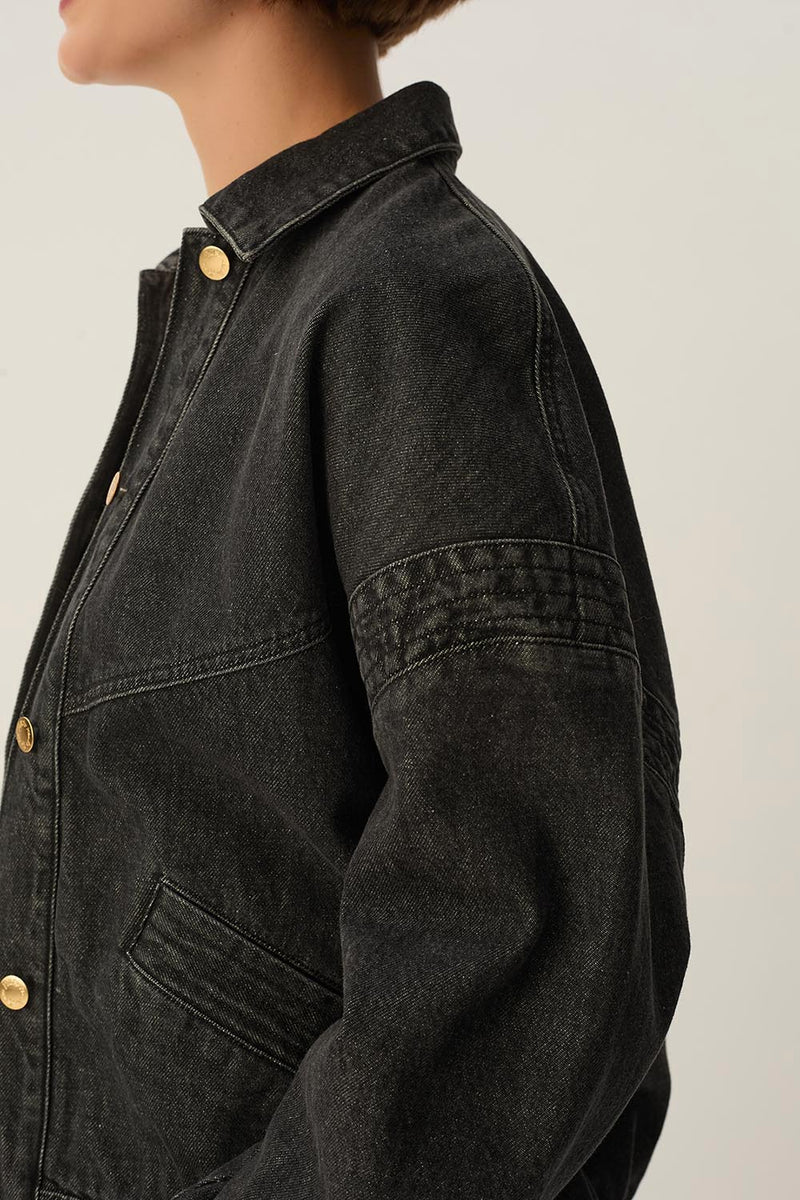 Jacket Loubia Noir Stone