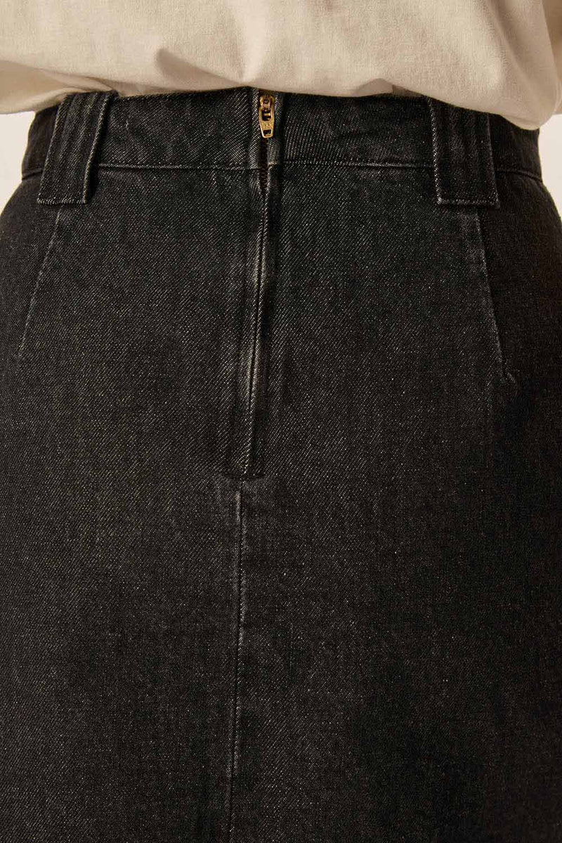 Jupe Loumia Noir Stone