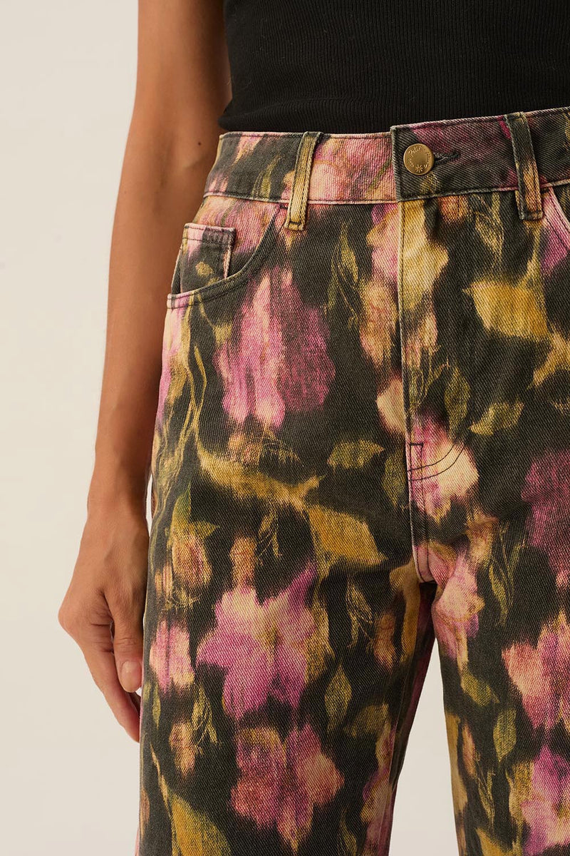 Pantalon en denim Lilas Diana