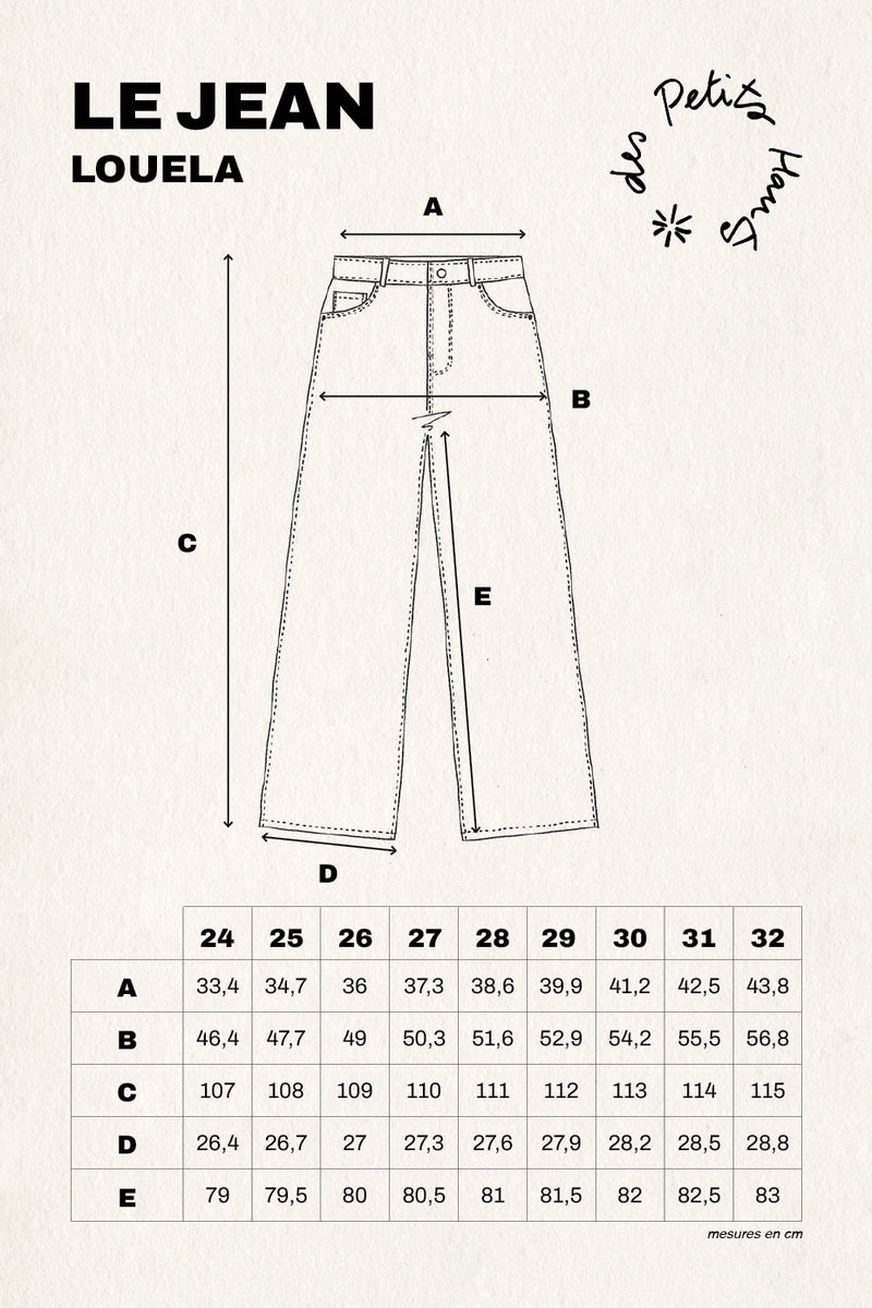 Jean Louela Middle Blue