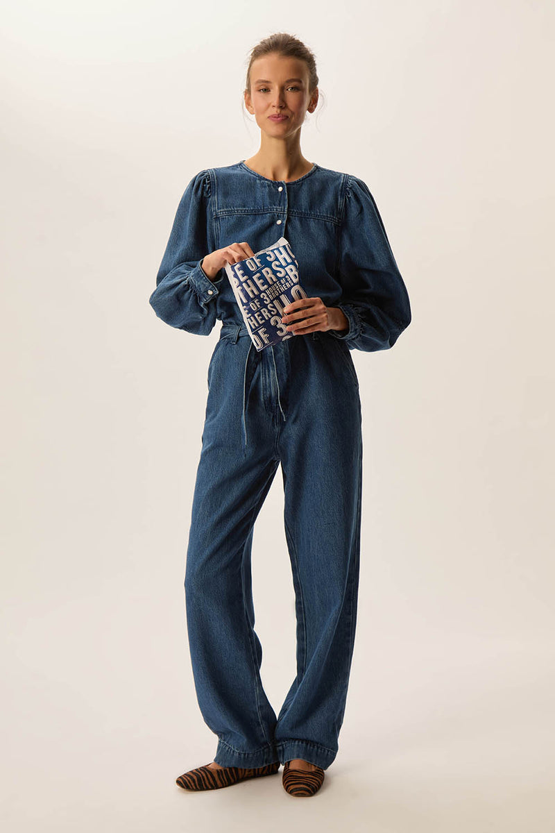 Jumpsuit Leonor Middle Blue