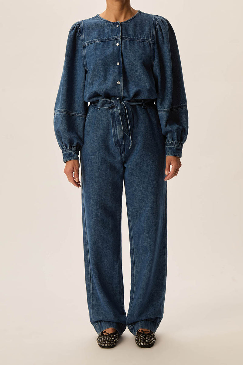 Jumpsuit Leonor Middle Blue