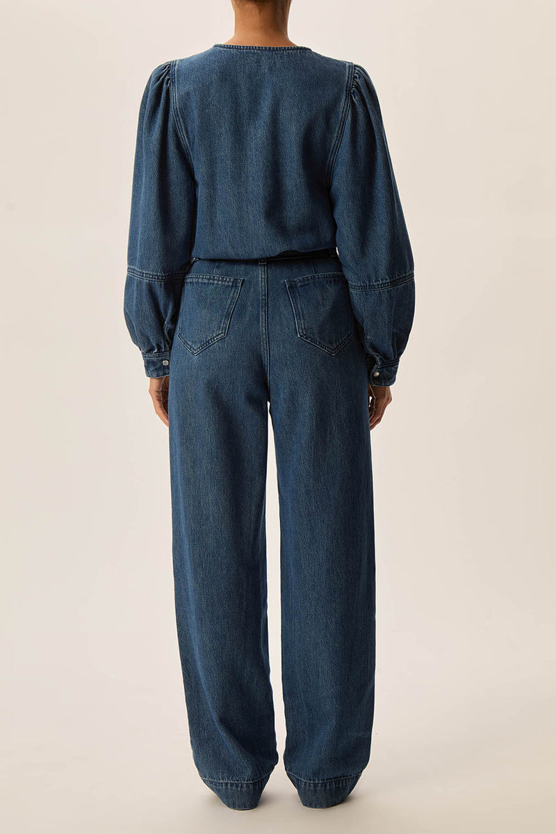 Jumpsuit Leonor Middle Blue