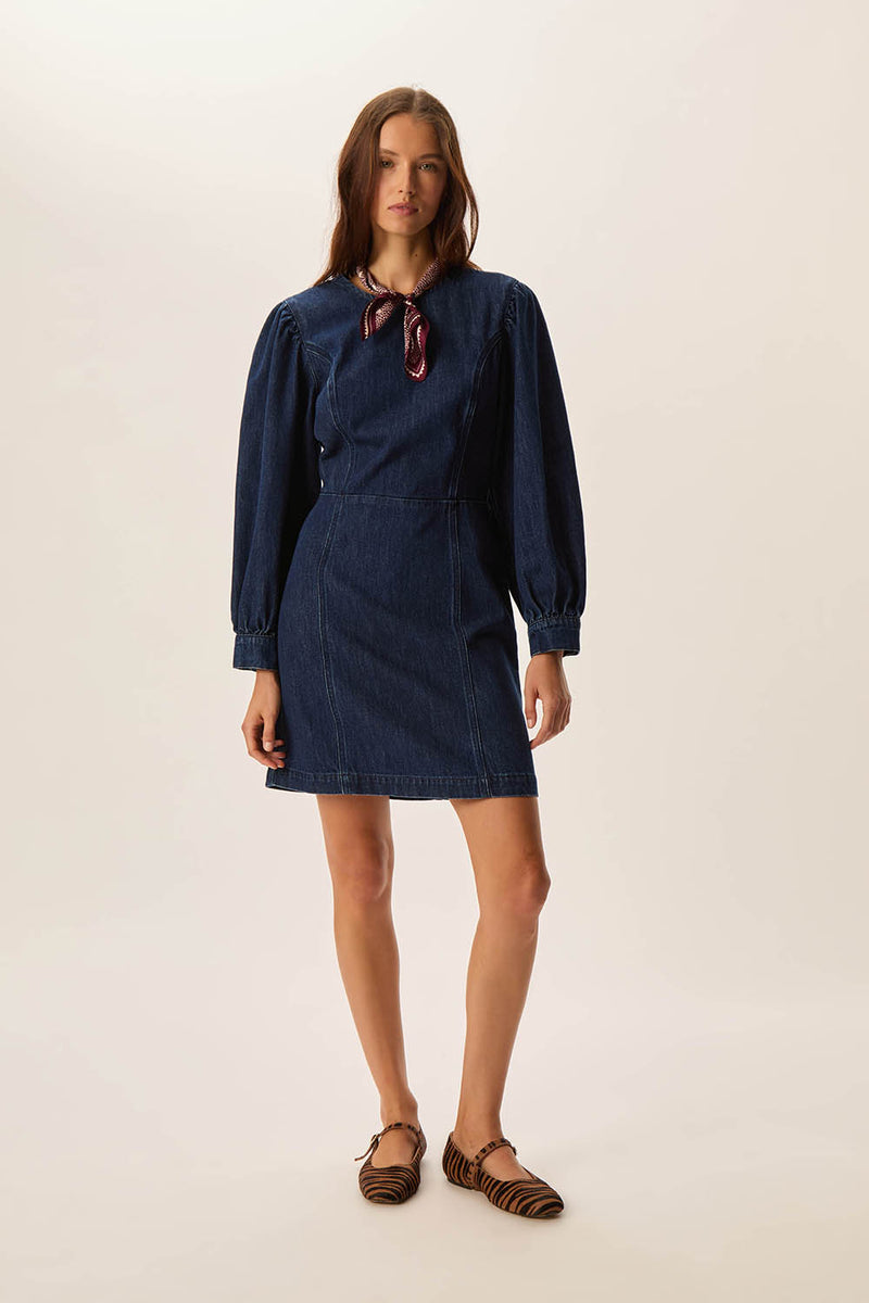 Robe Lais Indigo