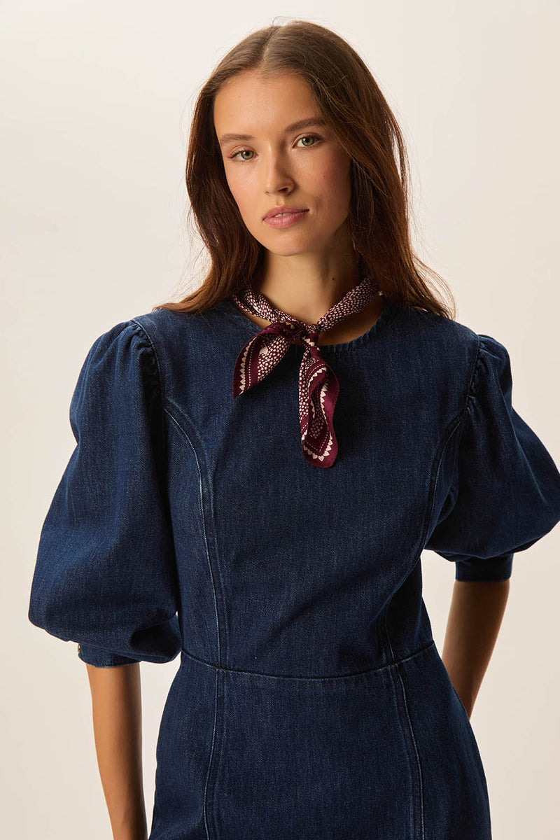 Robe Lais Indigo