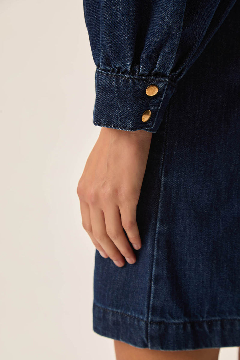 Robe Lais Indigo