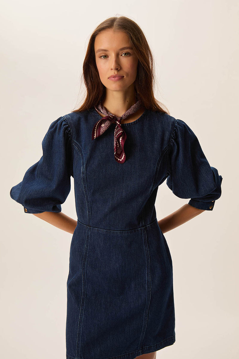 Robe Lais Indigo