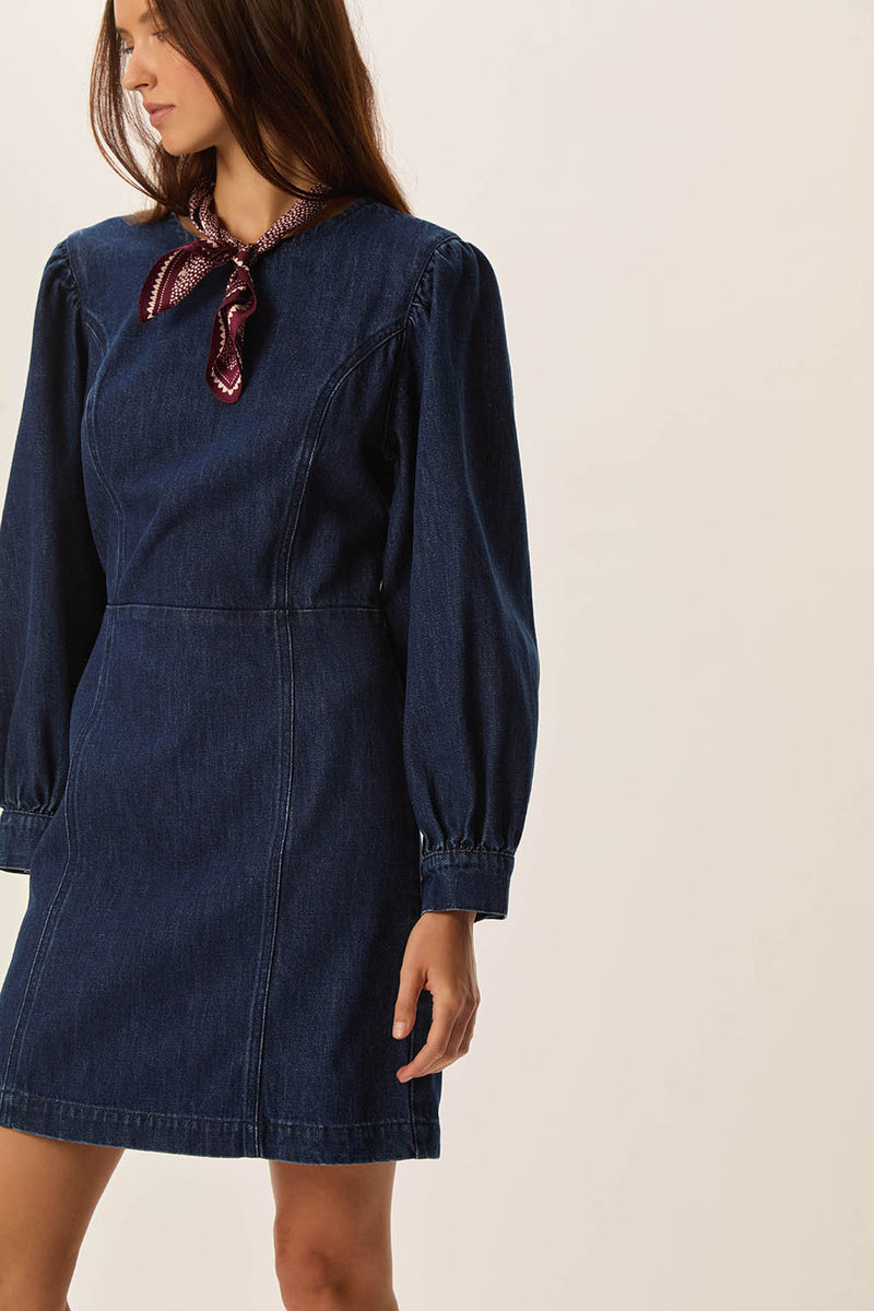 Robe Lais Indigo
