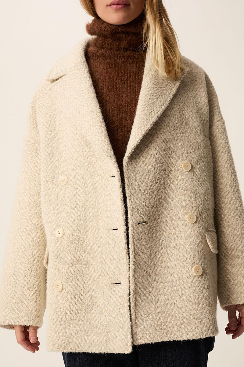 Coat Yzia Creme