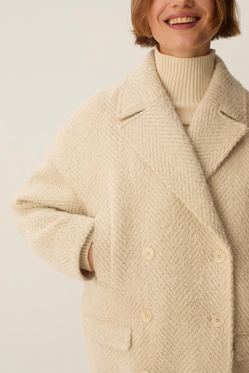 Coat Yzia Creme