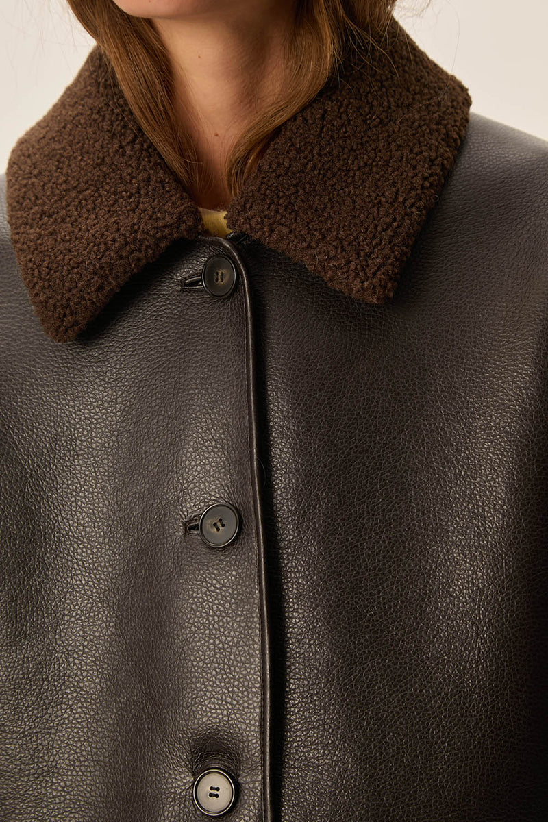 Manteau Yulia Coffee