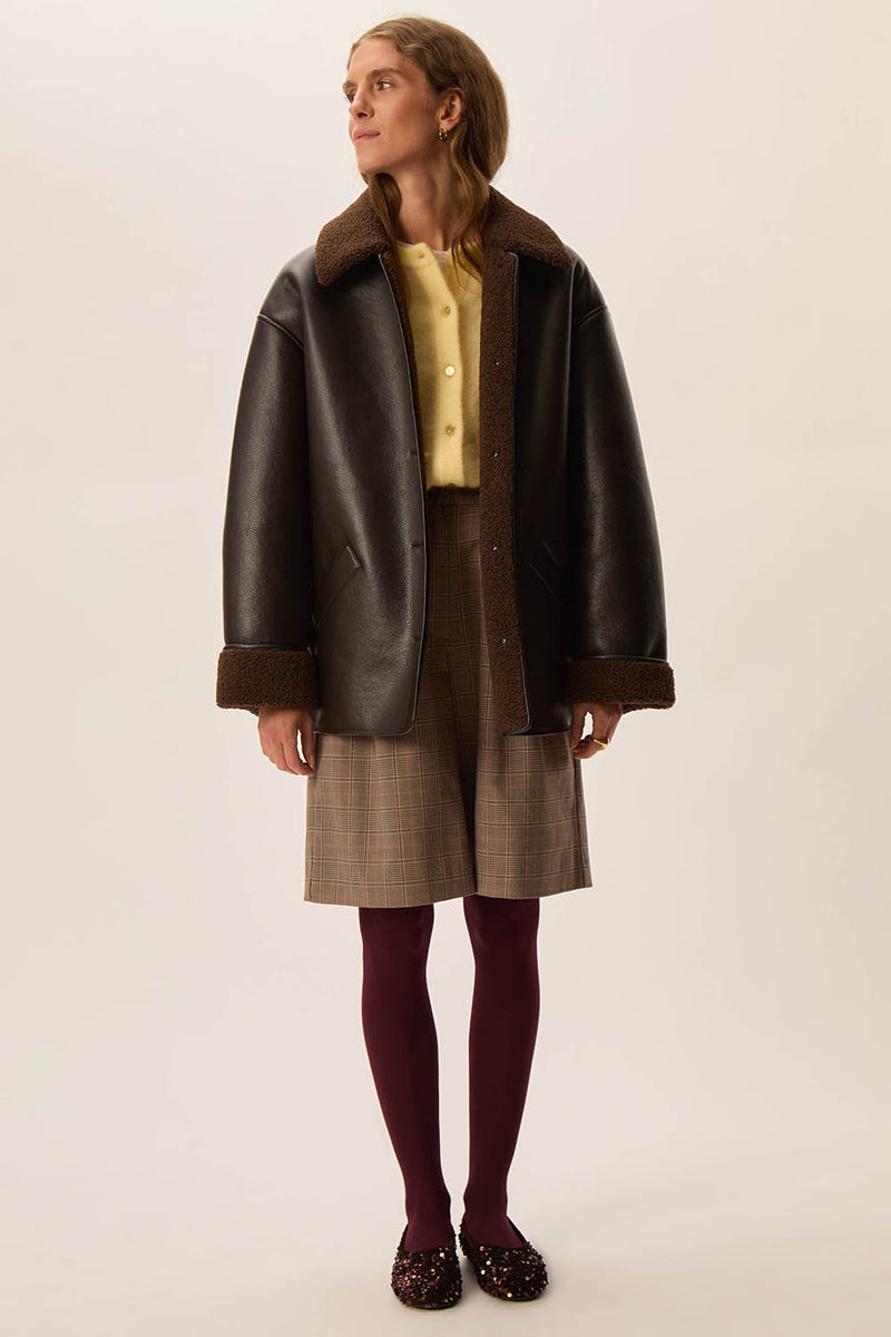 Manteau Yulia Coffee