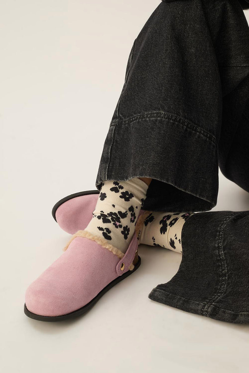 Mules Ozie Framboise
