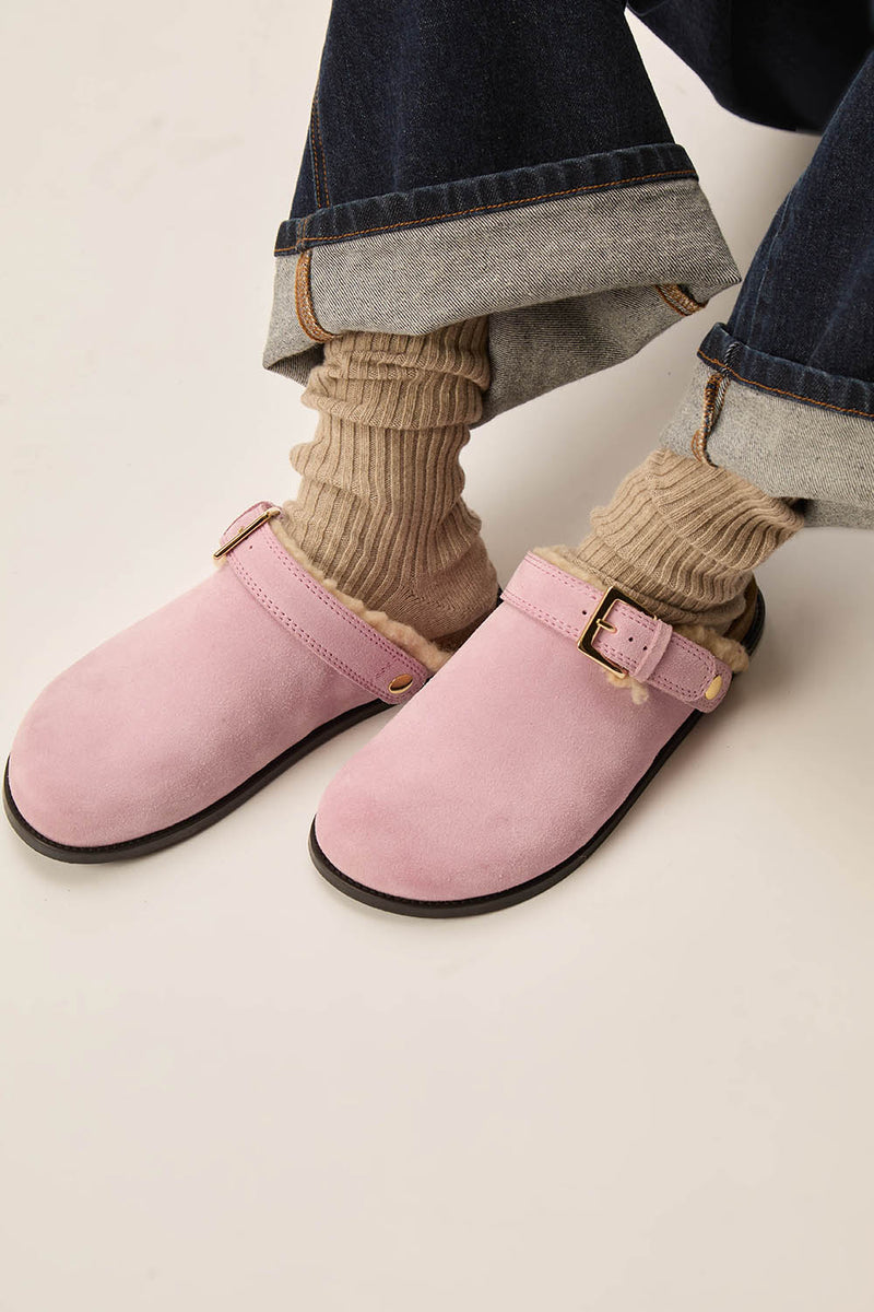 Mules Ozie Framboise
