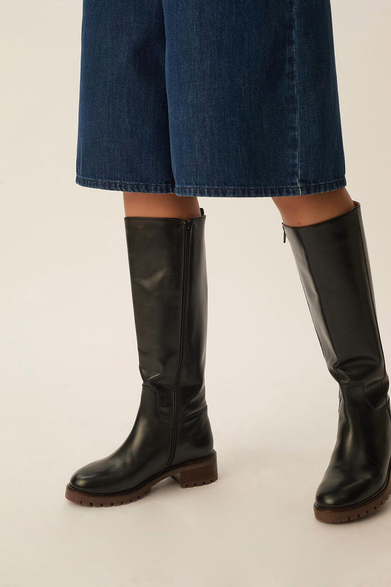 Bottes Phoebe Noir