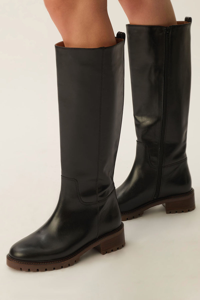 Bottes Phoebe Noir
