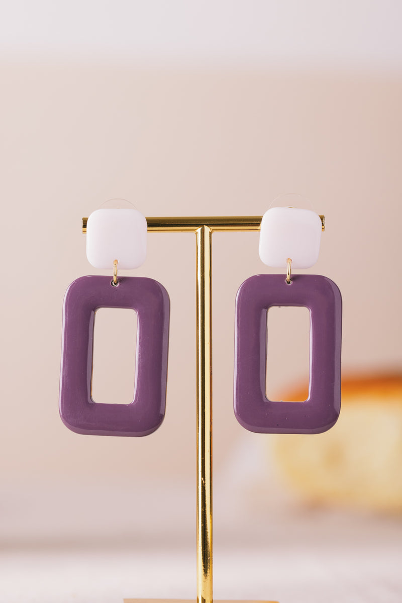 earrings precious sucre/violette
